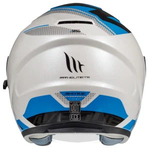 Casco de Moto MT Helmets - AVENUE SV SIDEWAY C7 AZUL PERLA BRILLO - Imagen 3