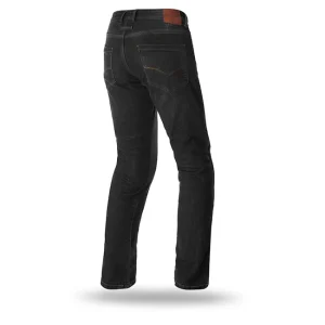 Jeans para Moto Seventy SD-PJ2 Regular Hombre Negro - Imagen 2