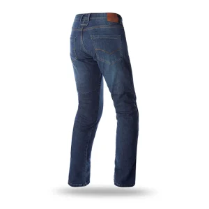 Jeans para moto Seventy SD-PJ2 Regular Hombre Azul Oscuro - Imagen 2