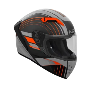 Casco Airoh Connor Achieve Naranjo Mate - Imagen 2