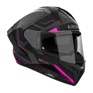 Casco Airoh Matryx Rocket Rosado Mate - Imagen 2