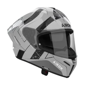 Casco Airoh Matryx Scope Light Gris Brillo - Imagen 2