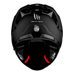 Casco MT Helmets Thunder 4 SV Solid A1 Negro Mate + Pinlock Incluido - Imagen 5