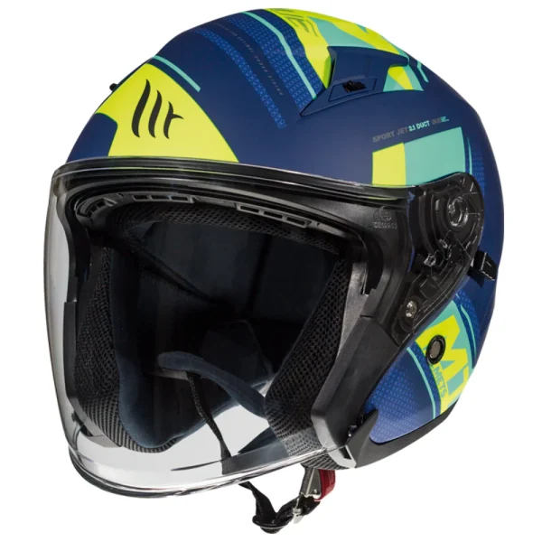 Casco-Moto-MT-Helmets-Avenue-SV-Sideway-J3-Amarillo-Fluor-Mate