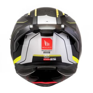 Casco MT Helmets Braker SV B3 Pursuit Amarillo Fluor - Imagen 6