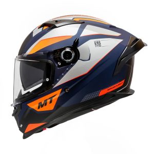 Casco MT Helmets Braker SV C4 Pursuit Naranja Mate - Imagen 2