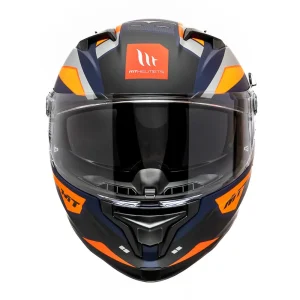 Casco MT Helmets Braker SV C4 Pursuit Naranja Mate - Imagen 3