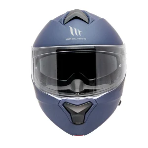 Casco de Moto abatible MT Helmets Genesis SV Azul Mate - Imagen 4