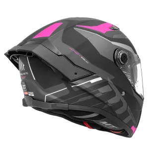 MT Helmets Thunder 4 SV Goblin R8 Rosa - Imagen 3