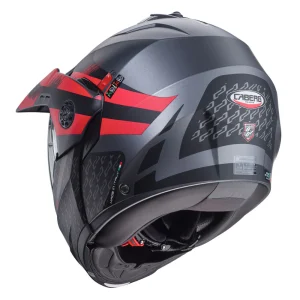 Casco de Moto Doble Proposito CABERG Tourmax X Sarabe RED - Imagen 4
