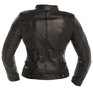 Chaqueta para Moto Richa Cuero Lausanne Lady Black - Imagen 2
