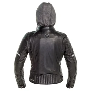 Chaqueta para Moto Richa Cuero Toulon 2 Lady Black - Imagen 3