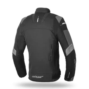 Chaqueta para Moto Seventy SD-JR69 Invierno Hombre Negro/Gris - Imagen 2