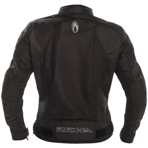 Chaqueta para Moto Richa Cool Summer Lady Black - Imagen 2