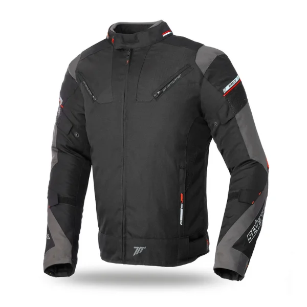 Chaqueta-para-Moto-Seventy-SD-JR69-Invierno-Racing-Hombre-Negra-Rojo