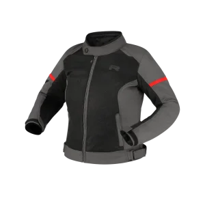 Chaqueta para Moto Richa Auyan WP Dark Grey Mujer - Imagen 2