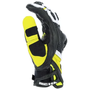 Guantes para Moto Richa Stealth Fluor Yellow - Imagen 2