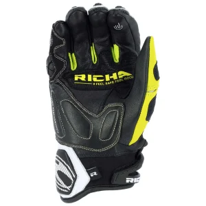 Guantes para Moto Richa Stealth Fluor Yellow - Imagen 3