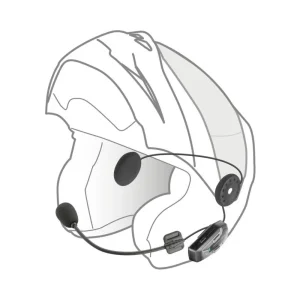 Intercomunicador para Moto Interphone UCOM6R Single + Parlantes HD - Imagen 5