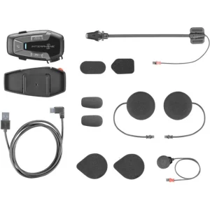 Intercomunicador para Moto Interphone UCOM6R Single + Parlantes HD - Imagen 6