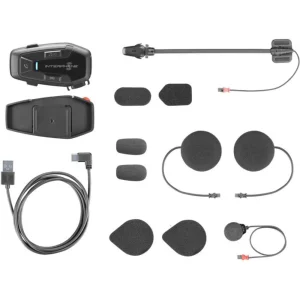 Intercomunicador para Moto Interphone UCOM7R Single + Parlantes HD - Imagen 7