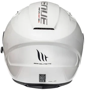 Casco de Moto MT Helmets - Avenue SV Solid - Blanco perla Brillo - Imagen 2