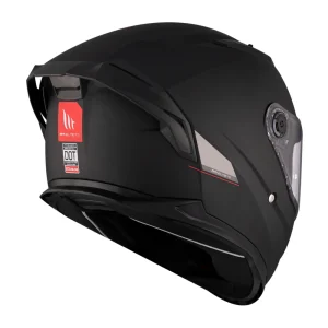 Casco MT Helmets Braker SV Solid A1 Negro Mate - Imagen 6