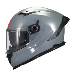 Casco MT Helmets Braker SV Solid A12 Gris Brillo - Imagen 2