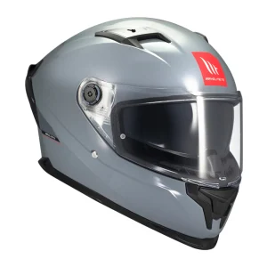 Casco MT Helmets Braker SV Solid A12 Gris Brillo - Imagen 3