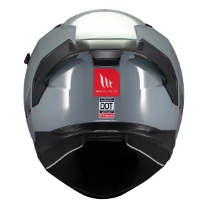 Casco MT Helmets Braker SV Solid A12 Gris Brillo - Imagen 6
