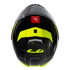 Casco de Moto MT Helmets Hummer Quo B13 Amarillo Fluor Brillo + Pantalla Dark - Imagen 6