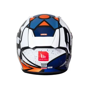 Casco de Moto MT Helmets - Revenge 2 S Light B0 Perla Brillo - Imagen 5