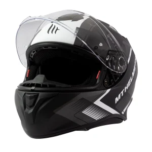 Casco de Moto MT Helmets Targo IVY D2 Gris Mate - Imagen 3