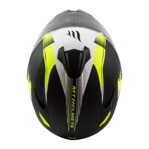 Casco de Moto MT Helmets Targo IVY D3 Amarillo Fluor Mate - Imagen 6