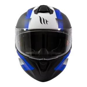Casco de Moto MT Helmets Targo IVY D7 Azul Mate - Imagen 4
