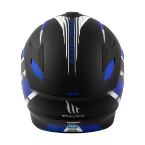 Casco de Moto MT Helmets Targo IVY D7 Azul Mate - Imagen 5
