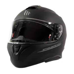 Casco de Moto MT Helmets Targo Solid A1 Negro Mate - Imagen 2