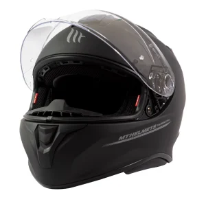 Casco de Moto MT Helmets Targo Solid A1 Negro Mate - Imagen 3