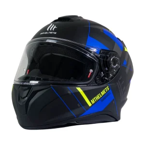 Casco de Moto MT Helmets Targo Veneris A1 Azul Mate - Imagen 2