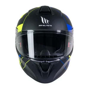Casco de Moto MT Helmets Targo Veneris A1 Azul Mate - Imagen 4