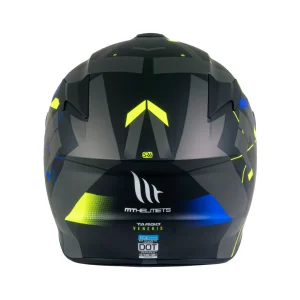 Casco de Moto MT Helmets Targo Veneris A1 Azul Mate - Imagen 5
