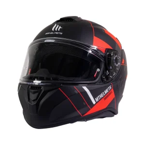 Casco de Moto MT Helmets Targo Veneris A4 Rojo Mate - Imagen 2