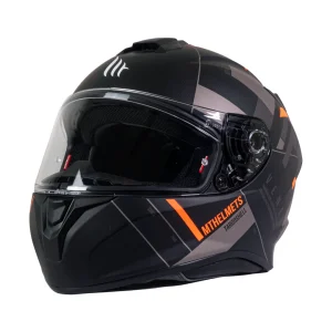 Casco de Moto MT Helmets Targo Veneris B4 Gris Mate - Imagen 2