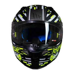Casco de Moto MT Helmets - Revenge 2 Baye A1 Negro Mate+ Mica Dark de regalo - Imagen 4