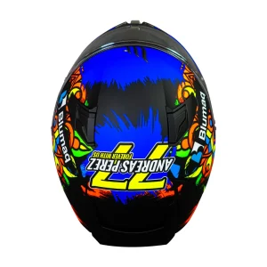 Casco de Moto MT Helmets - Revenge 2 Moto 3 A1 Negro Mate + Mica Dark de regalo - Imagen 6