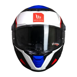 Casco MT Helmets Thunder 4 SV Jerk B7 Azul Perla Mate + Pinlock Incluido - Imagen 4