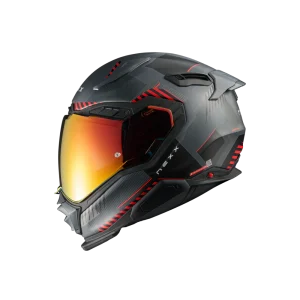 Casco Nexx x.wst3 FLUENCE GREY RED - Imagen 2