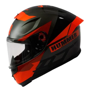 Casco de Moto MT Helmets Hummer Quo B5 Rojo Brillo + Pantalla Dark - Imagen 3