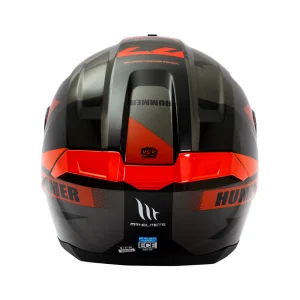 Casco de Moto MT Helmets Hummer Quo B5 Rojo Brillo + Pantalla Dark - Imagen 5