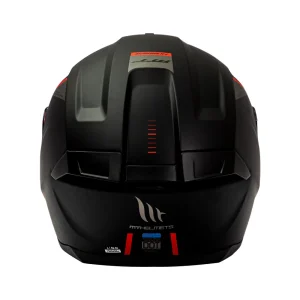 Casco de Moto MT Helmets Hummer Solid A1 Negro Mate + Pantalla Dark - Imagen 5